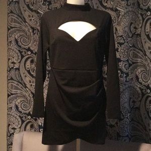 Long sleeve black dress from Fashion Nova size 1X